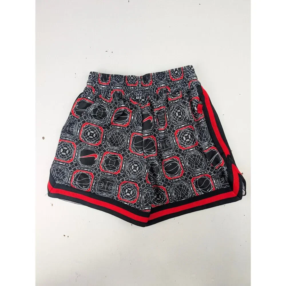 Nike Boys X-Small/Small Shorts & Tee Set - Black/White/Red/Gray